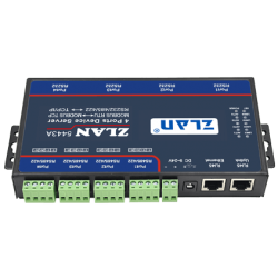Konwerter szeregowy RS232 RS485 RS422 do Ethernet TCP IP 4 portowy